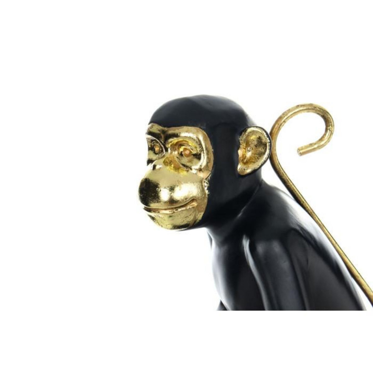 Paris Prix Statuette Déco  Monkey  31cm Noir