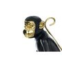 Voir la diapositive 3 : Paris Prix Statuette Déco  Monkey  31cm Noir