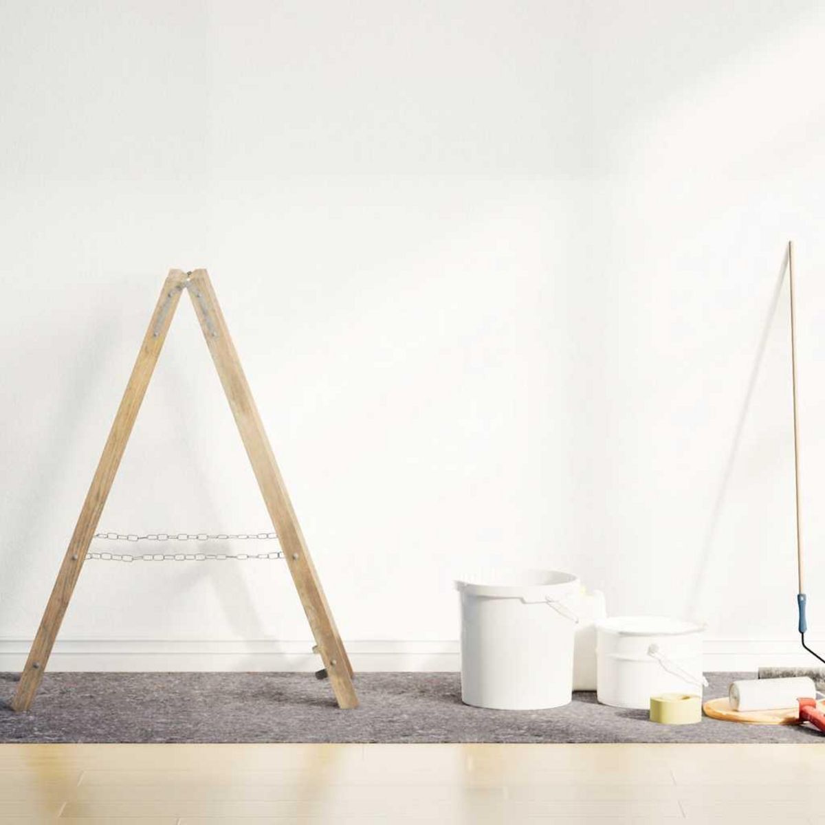 VIDAXL Bache de protection contre peinture 2532 cm 180 g/m² gris