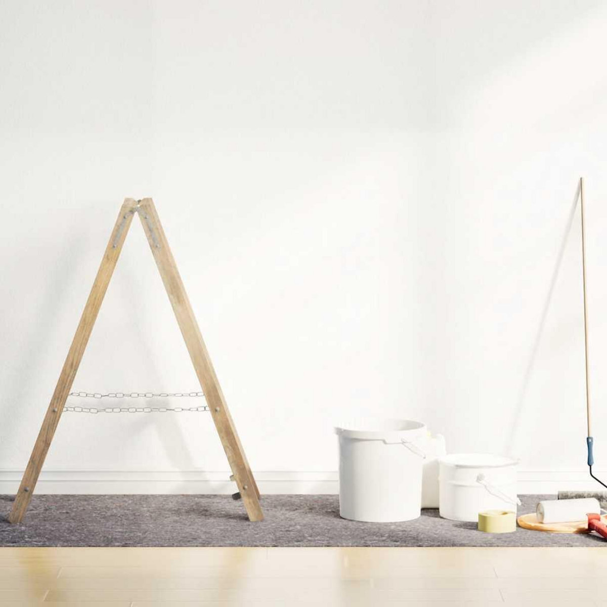 VIDAXL Bache de protection contre peinture 2532 cm 180 g/m² gris