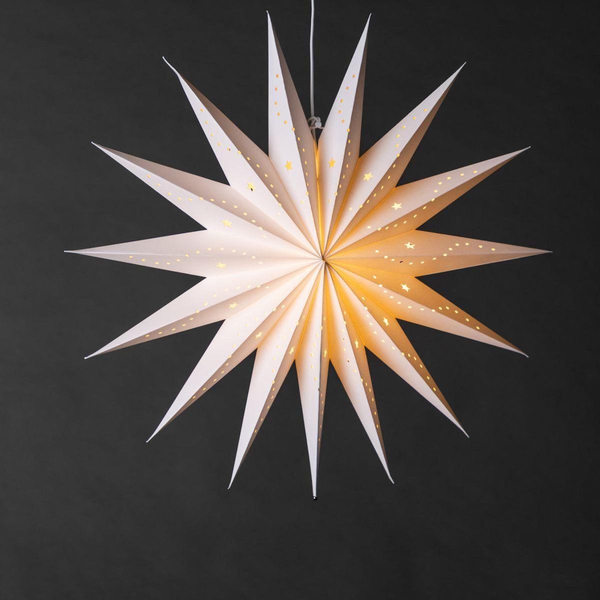 Paris Prix Lampe Suspension Déco  Lindvallen  60cm Blanc