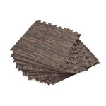 BESTWAY Lot de 12 dalles de protection de sol en mousse 50,8 x 50,8 cm effet bois pour piscine et spa - Bestway