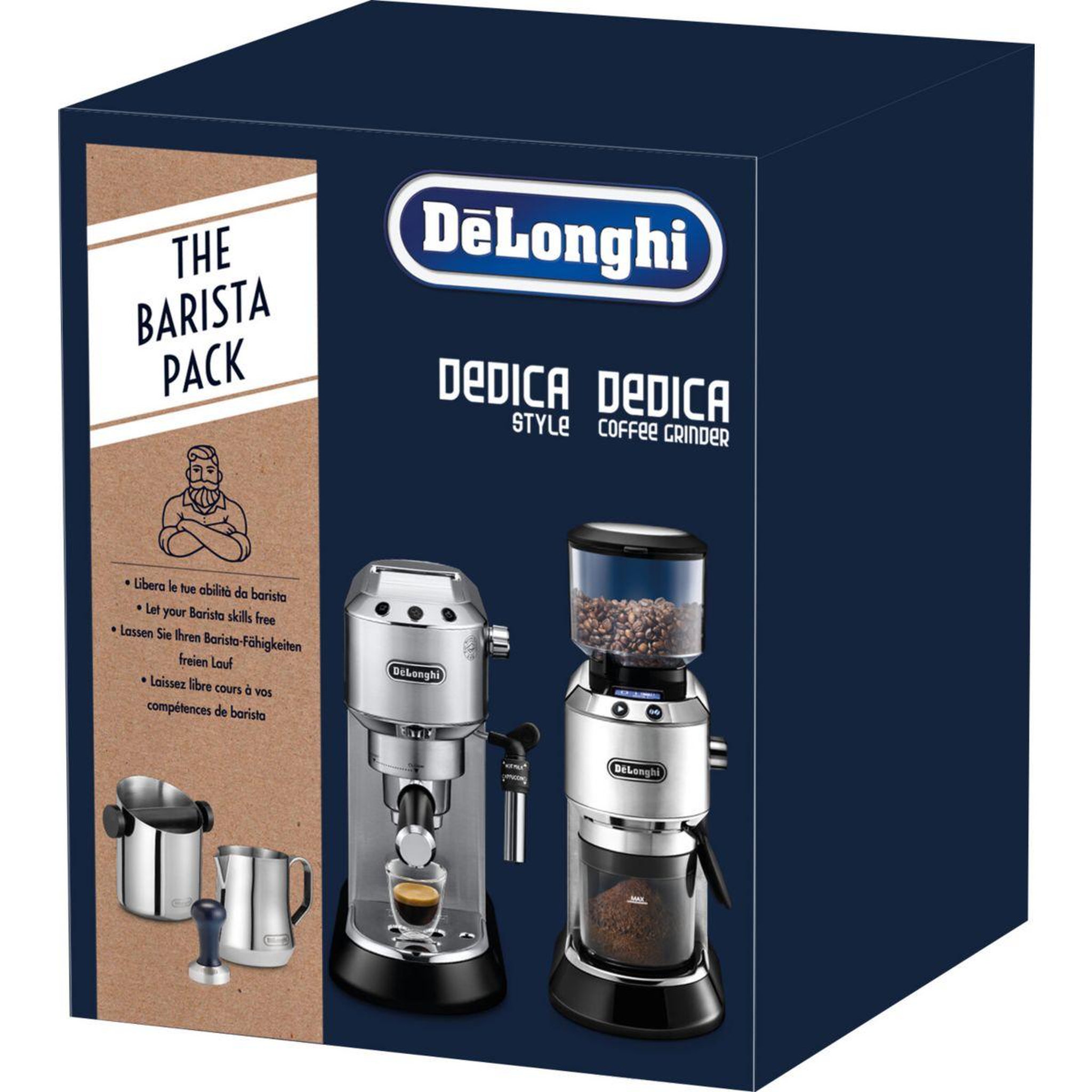 Voir la diapositive 3 : DELONGHI Machine à expresso pack barista eckg6821.m