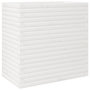 Voir la diapositive 2 : VIDAXL Jardiniere blanc 70x40x68,5 cm bois de pin massif