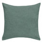 Voir la diapositive 1 : Paris Prix Coussin Effet Lin Tissé  Nando  60x60cm Vert Cèdre
