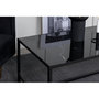 Voir la diapositive 4 : Paris Prix Table Basse Design en Verre  Dipp  130cm Noir