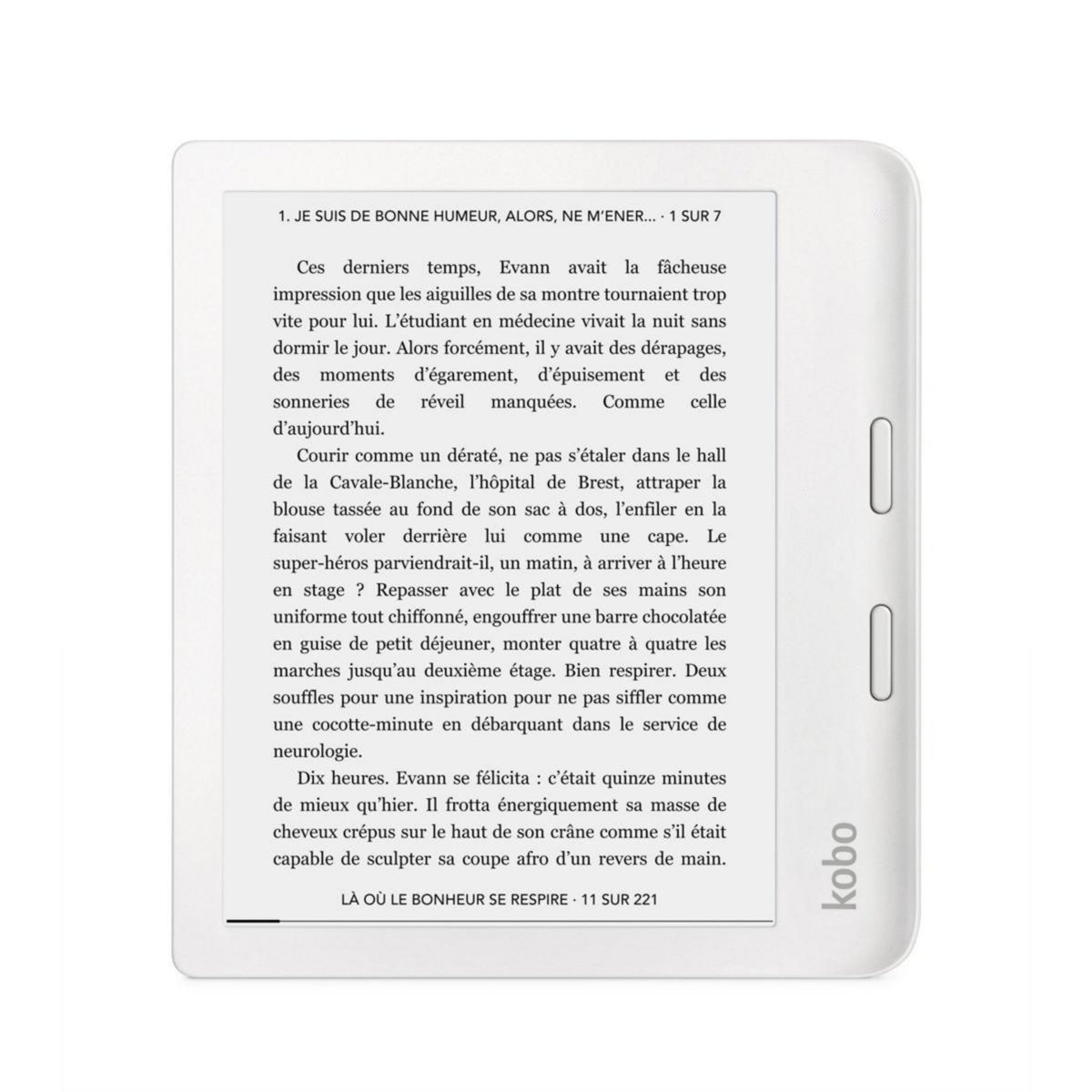 kobo Liseuse eBook Libra 2 - Blanche 7'' BT 32Go