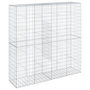 Voir la diapositive 2 : VIDAXL Panier gabion avec couvercle 200x50x200 cm fer galvanise