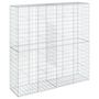 Voir la diapositive 2 : VIDAXL Panier gabion avec couvercle 200x50x200 cm fer galvanise