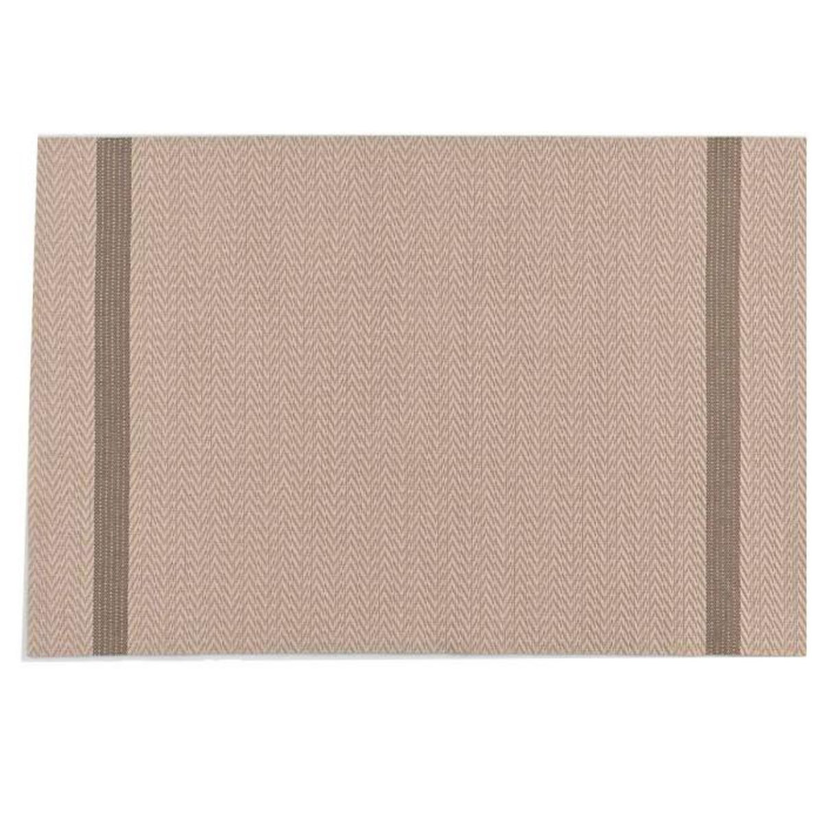Paris Prix Set de Table Déco  Goldira  30x45cm Taupe & Or