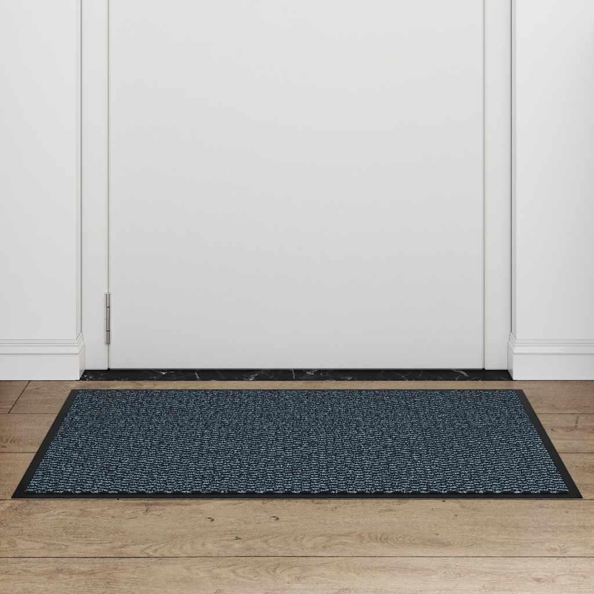 Voir la diapositive 2 : VIDAXL Paillasson bleu 60x90 cm