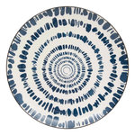 SECRET DE GOURMET Lot de 6 Assiettes Plates  Umami Rayon  26cm Bleu