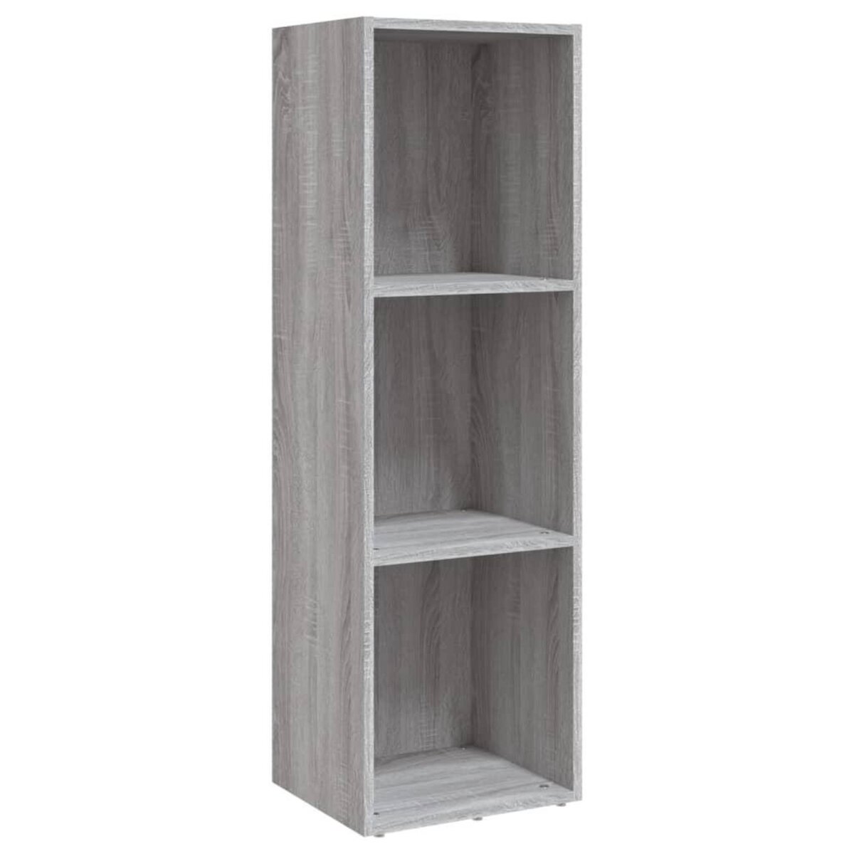 VIDAXL Bibliotheque/Meuble TV sonoma gris 36x30x114 cm bois ingenierie