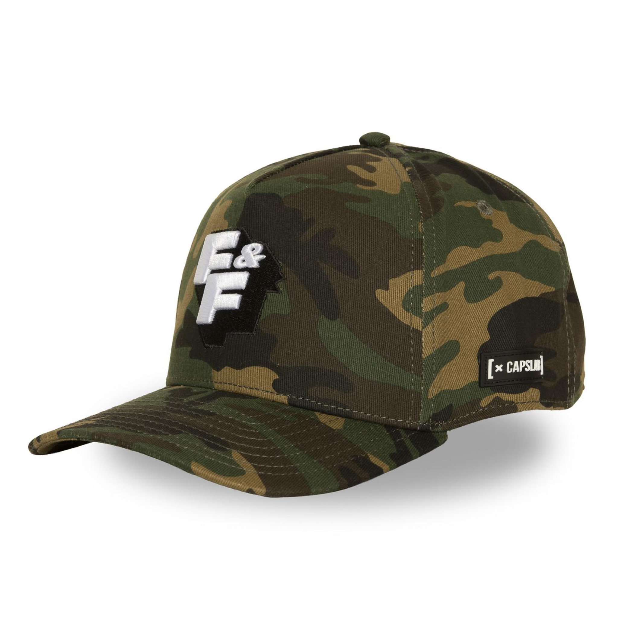 Voir la diapositive 1 : CAPSLAB Casquette trucker premium avec broderie fast and furious logo