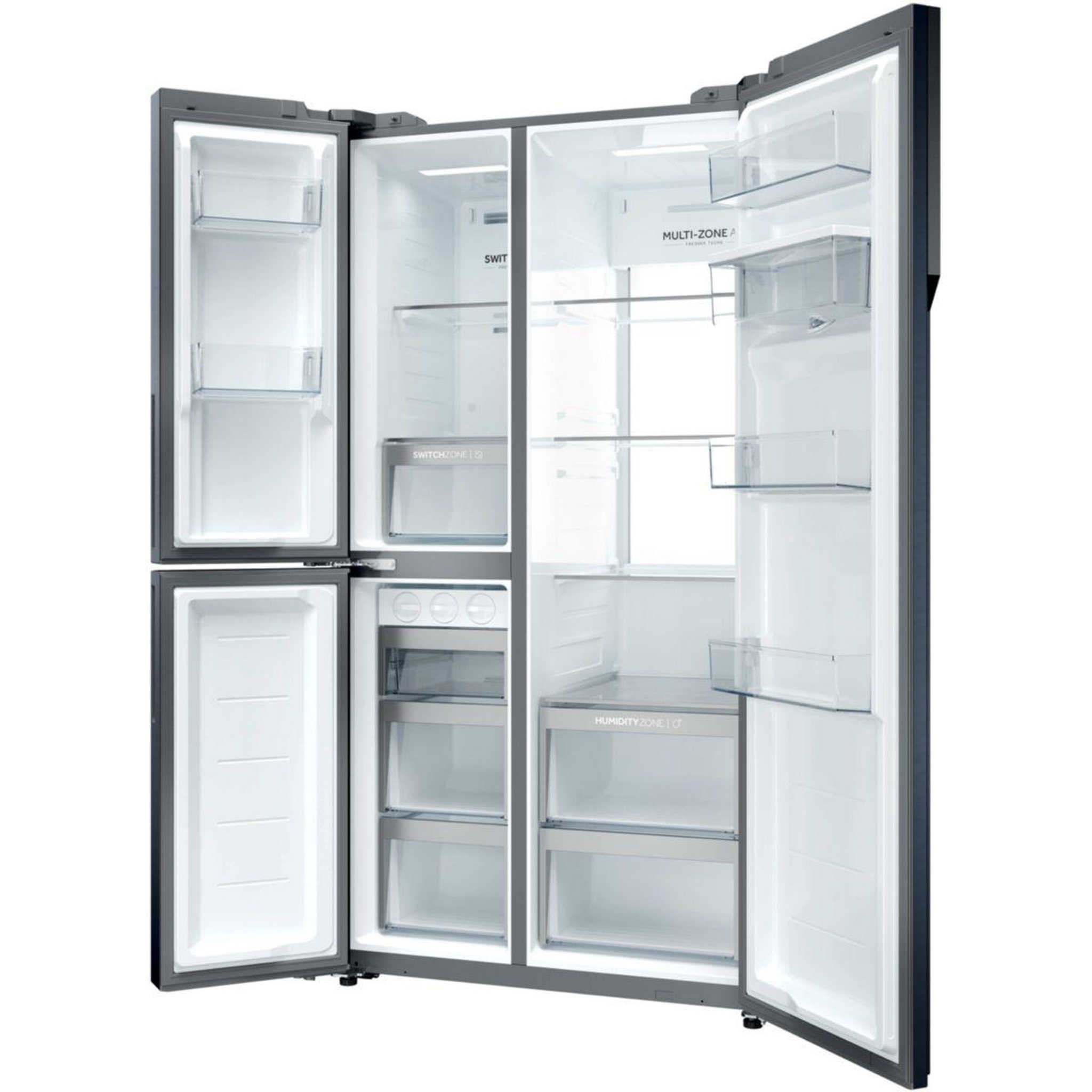Voir la diapositive 3 : HAIER Réfrigérateur américain hspr79f18dwmb