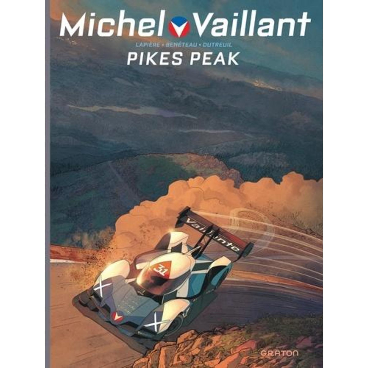 MICHEL VAILLANT : NOUVELLE SAISON TOME 10 : PIKES PEAK, Lapière Denis