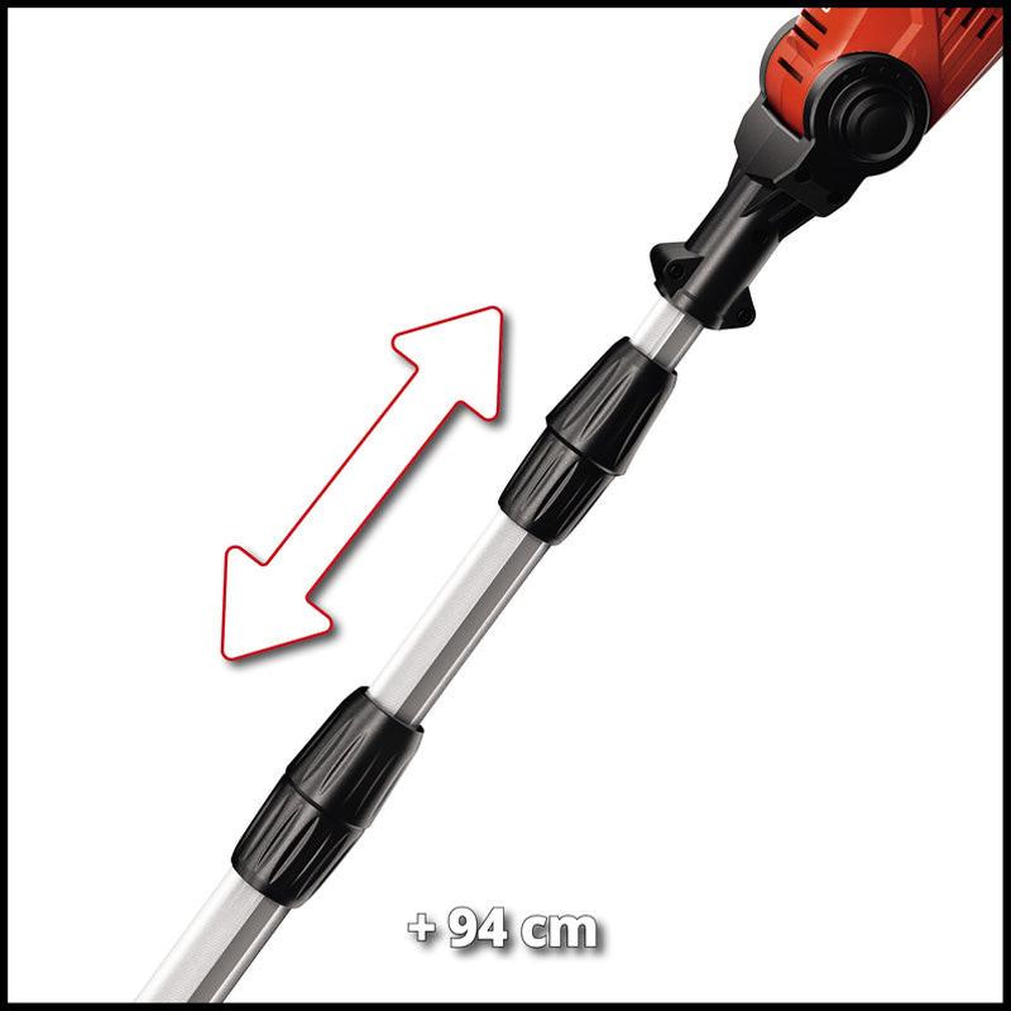 Voir la diapositive 3 : Einhell Taile-haies télescopique sans fil GE-HH 18/45 Li T-Solo