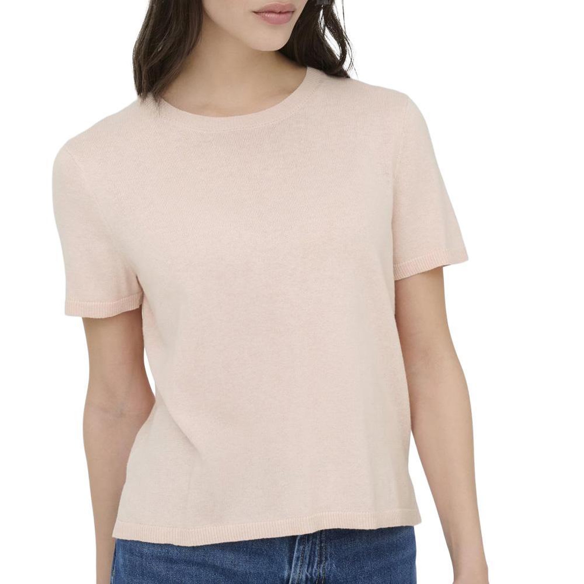 JACQUELINE DE YONG T-Shirt Rose Clair Femme JDY Bodil. Coloris disponibles : Rose
