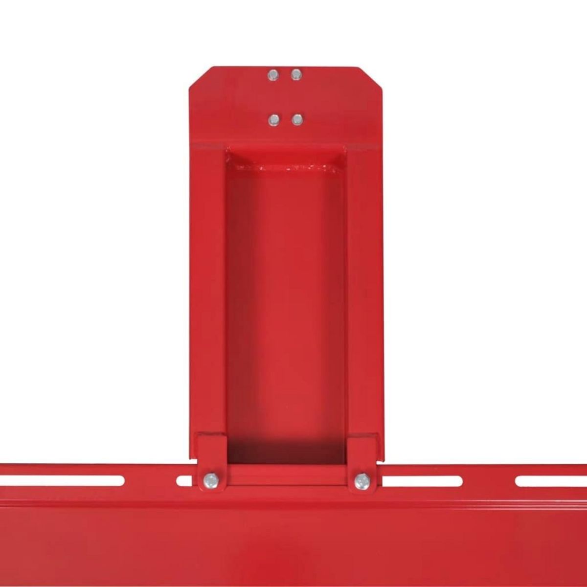 VIDAXL Chariot de moto Rouge