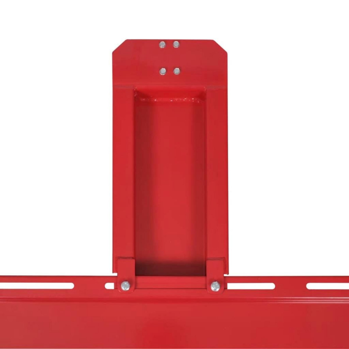 VIDAXL Chariot de moto Rouge