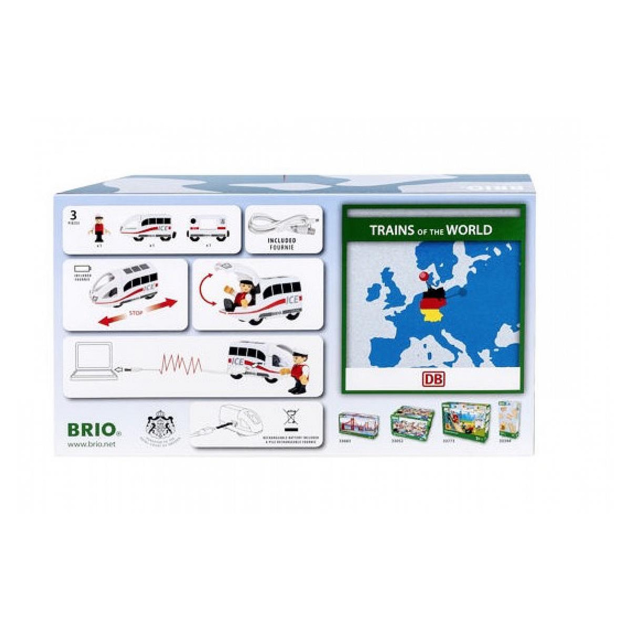 Voir la diapositive 3 : Brio 36088 Train ICE Rechargeable