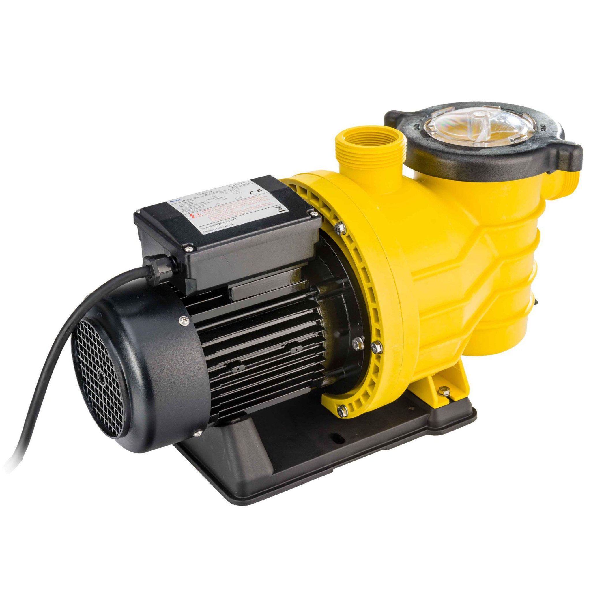 Voir la diapositive 3 : Mareva Pompe piscine 16m3/h puissance 0.75cv