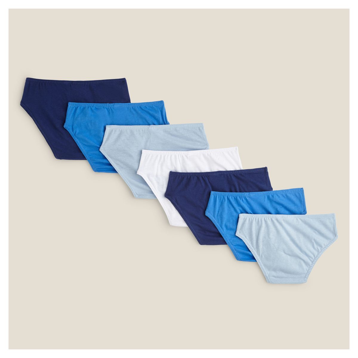 IN EXTENSO Lot de 7 slips garçon