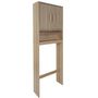 Voir la diapositive 5 : The Home Deco Factory Meuble dessus WC Saulk en bois - Marron