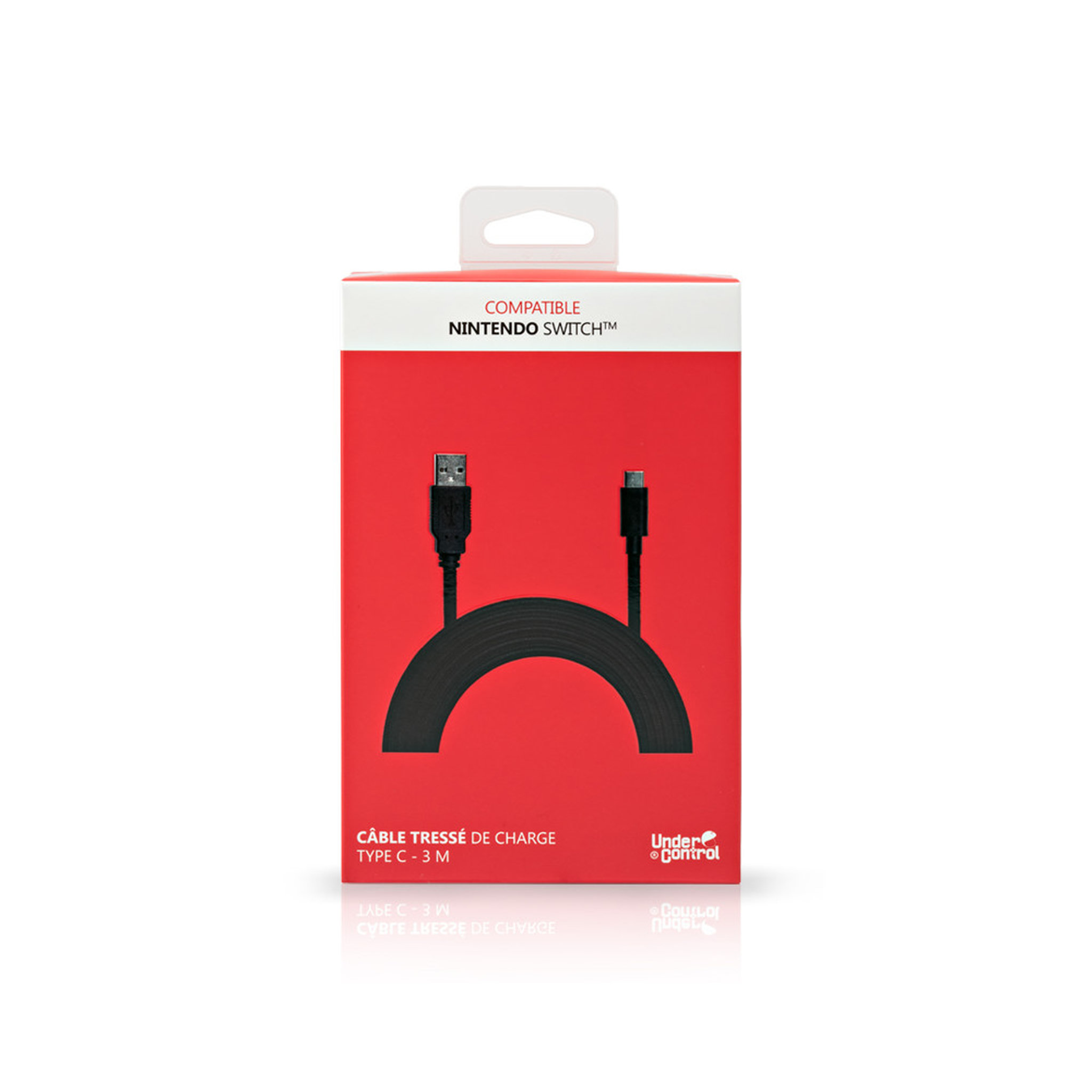 Câble de charge tressé Type C Nintendo Switch
