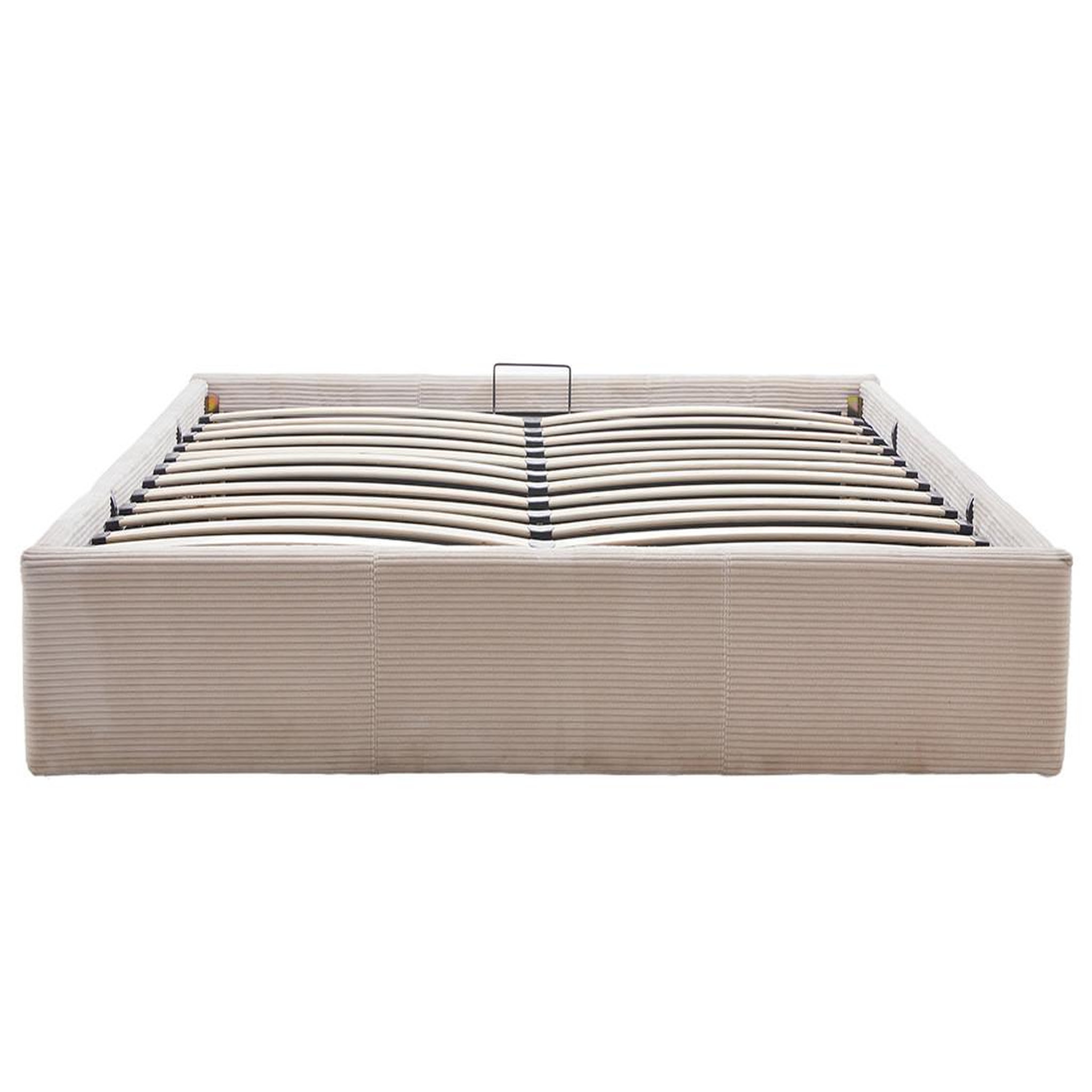 Voir la diapositive 1 : BEST MOBILIER Isa - lit coffre - 160x200 cm - en velours côtelé