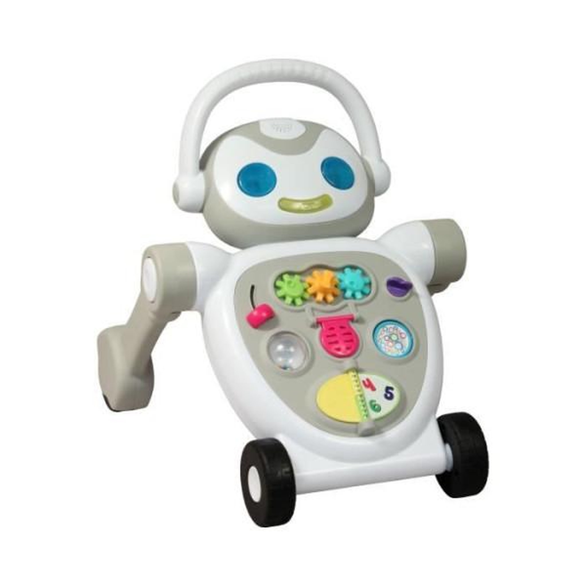 BAMBISOL Trotteur marcheur - BAMBISOL - Nono le Robot - De 10 a 36 mois - Parlant - Musical - Jeux électroniques interactifs - Blanc