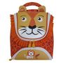 Voir la diapositive 1 : Sac à goûter maternelle polyester multicolore LION