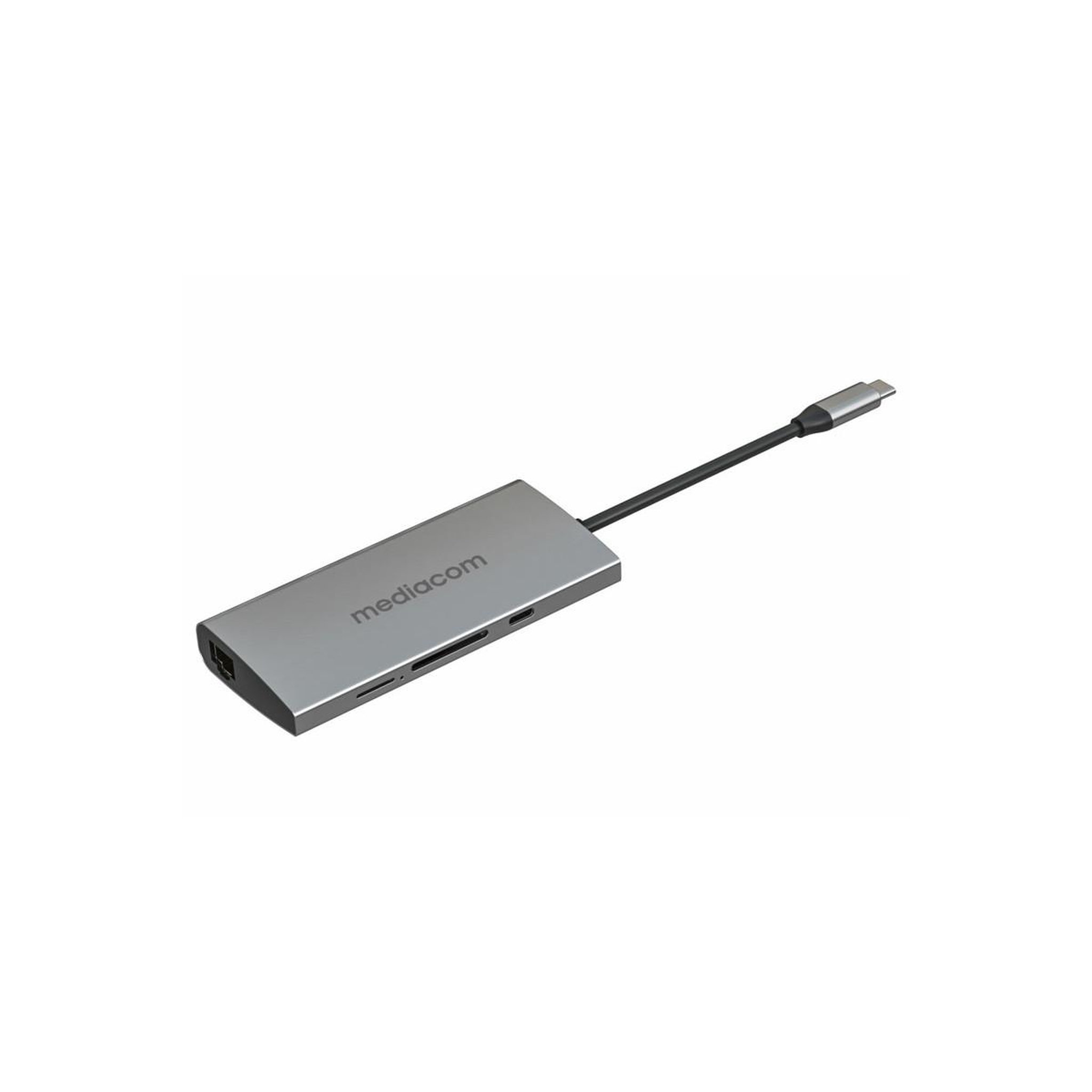 MEDIACOM Mediacom md-c316 station d'accueil usb 3.2 gen 1 (3.1 gen 1) type-c aluminium