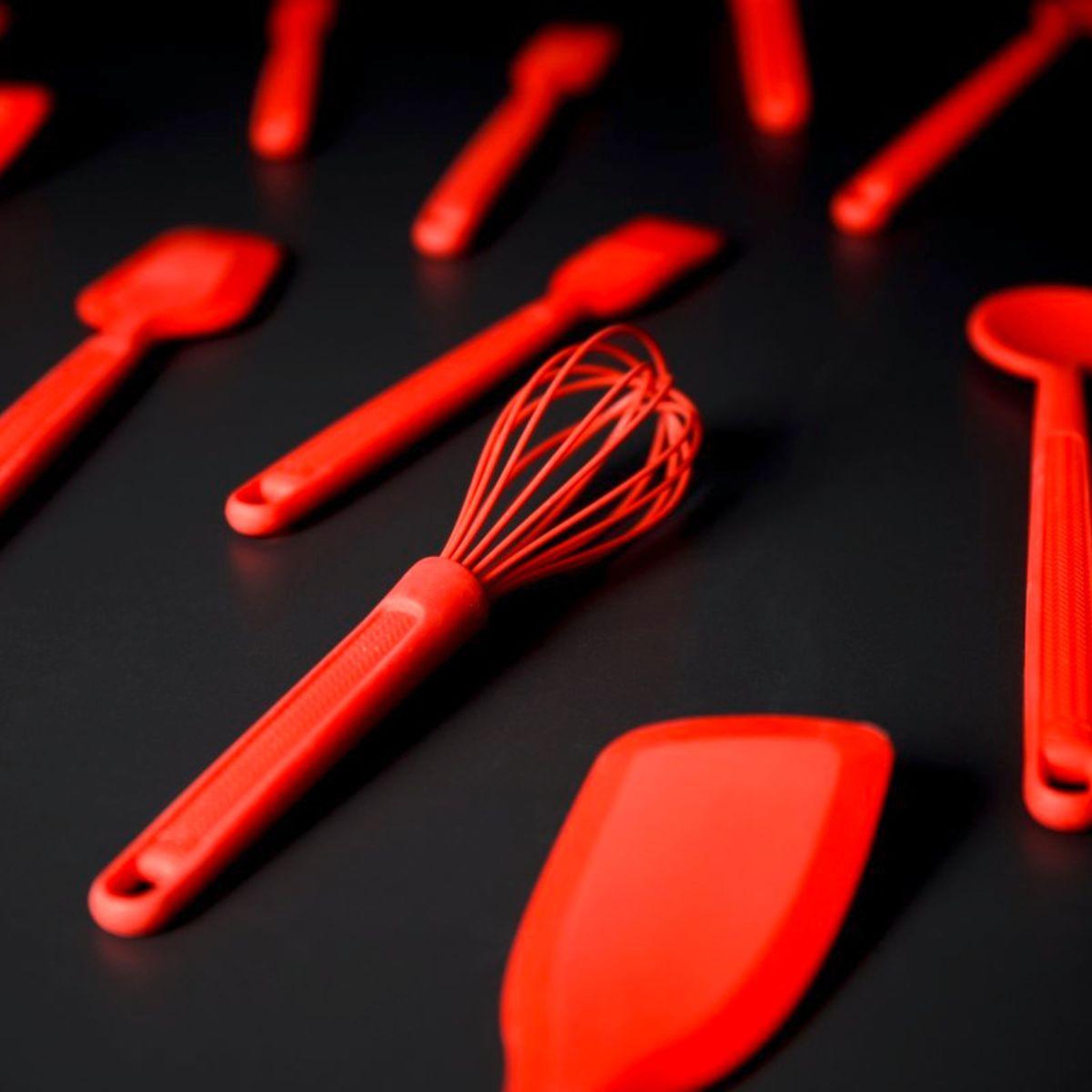 Voir la diapositive 5 : DR.OETKER Fouet de cuisine et pâtisserie en silicone 26 cm dr. Oetker flexxibel love