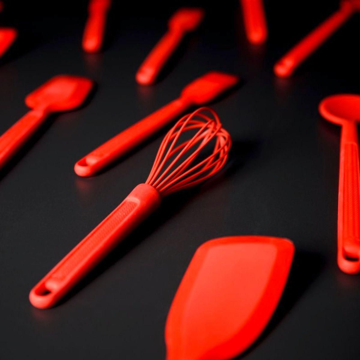 DR.OETKER Fouet de cuisine et pâtisserie en silicone 26 cm Dr. Oetker Flexxibel Love