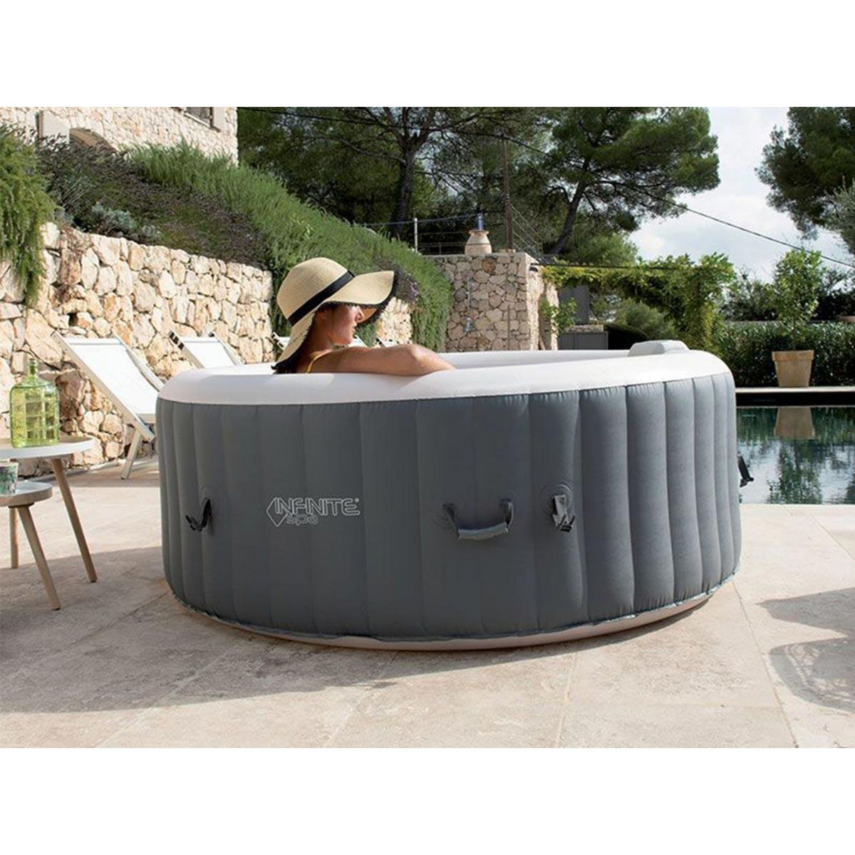 INFINITE SPA Spa gonflable Xtra Infinite Bulles 4 places - Infinite Spa