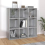 Voir la diapositive 1 : VIDAXL Armoire a livres sonoma gris 98x29x97,5 cm