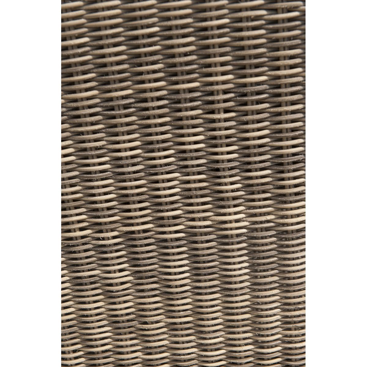 PARIS GARDEN Salon bas de jardin modulable - 6 places - Résine tressée - miel - MONTMARTRE