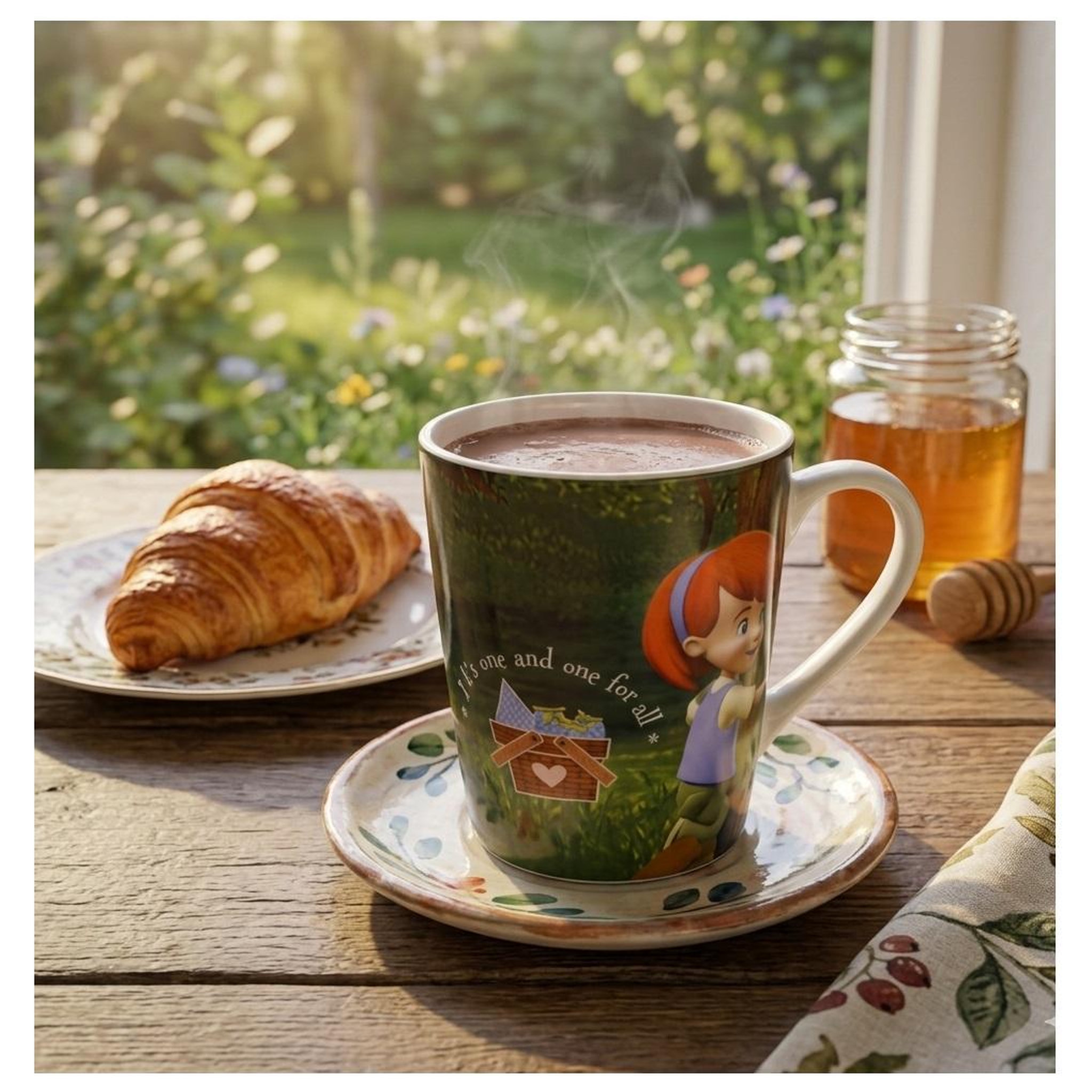 Voir la diapositive 4 : Eden Mug conique en céramique winnie l'ourson 10 cm