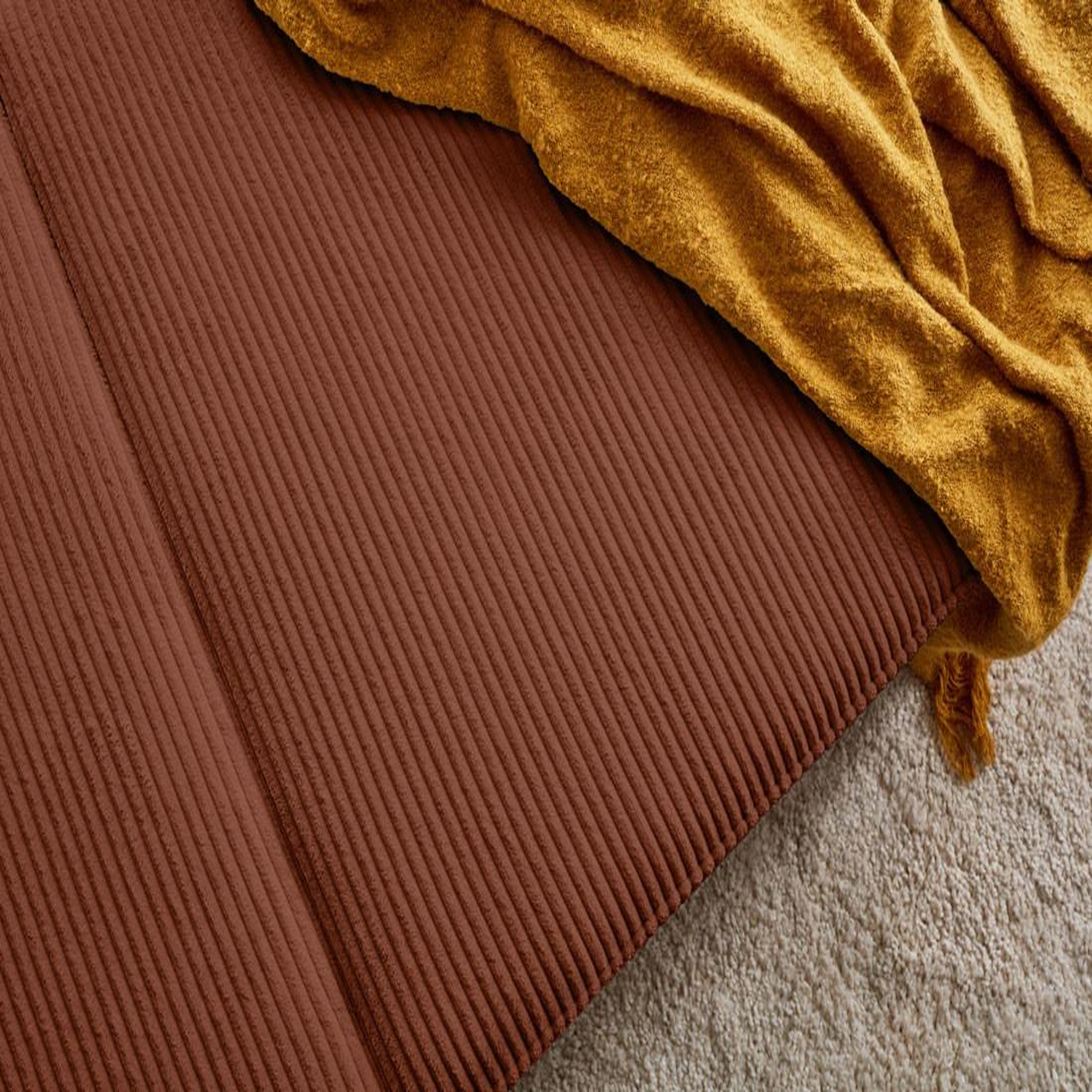 Voir la diapositive 4 : LISA DESIGN Charlie - canapé d'angle réversible - 4 places - convertible avec coffre - en velours côtelé