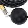 Voir la diapositive 4 : VIDAXL Tuyau d'aspiration avec raccords en laiton noir 1,1  20 m PVC