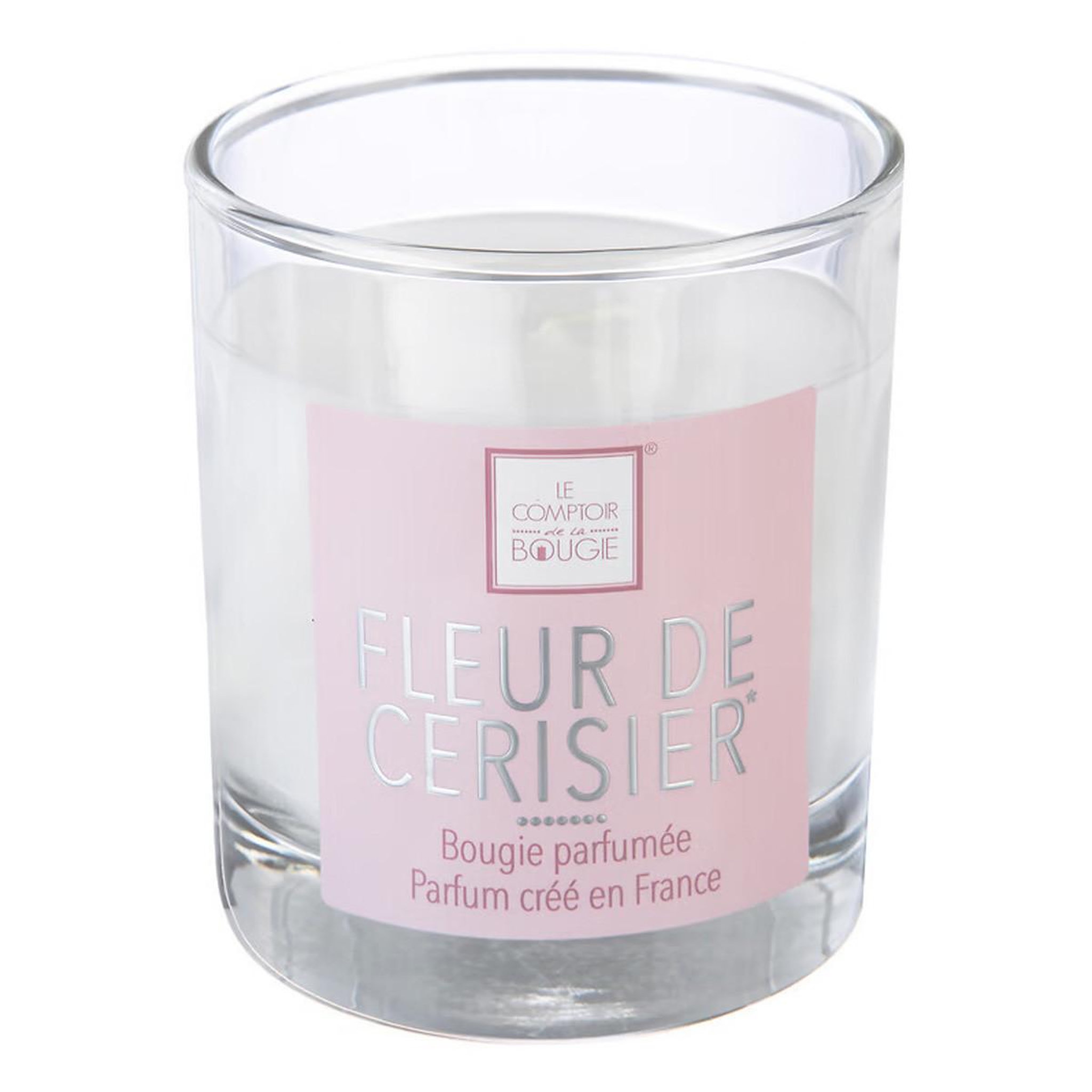 Voir la diapositive 1 : COMPTOIR DE LA BOUGIE Bougie Parfumée  Elea  190g Fleur de Cerisier