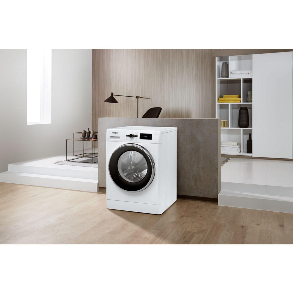 Whirlpool Lave linge séchant hublot FWDG97168BXFR