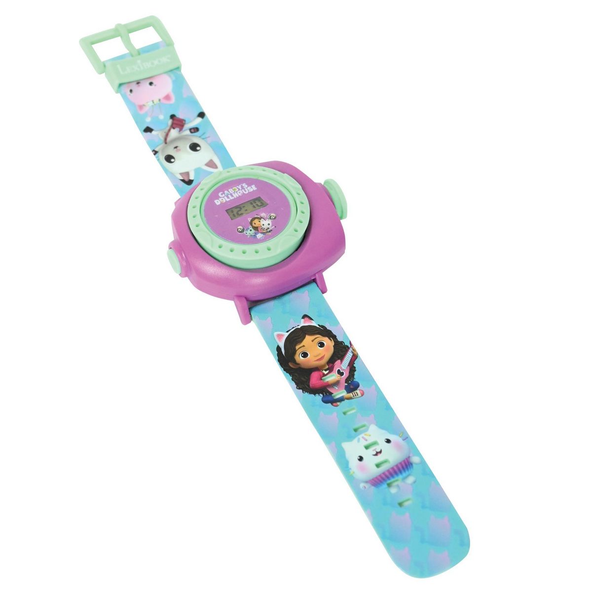 Lexibook Montre digitale avec projection Gabby et la Maison Magique