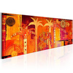 Paris Prix Tableau Imprimé  African Collage. Coloris disponibles : Multicolore