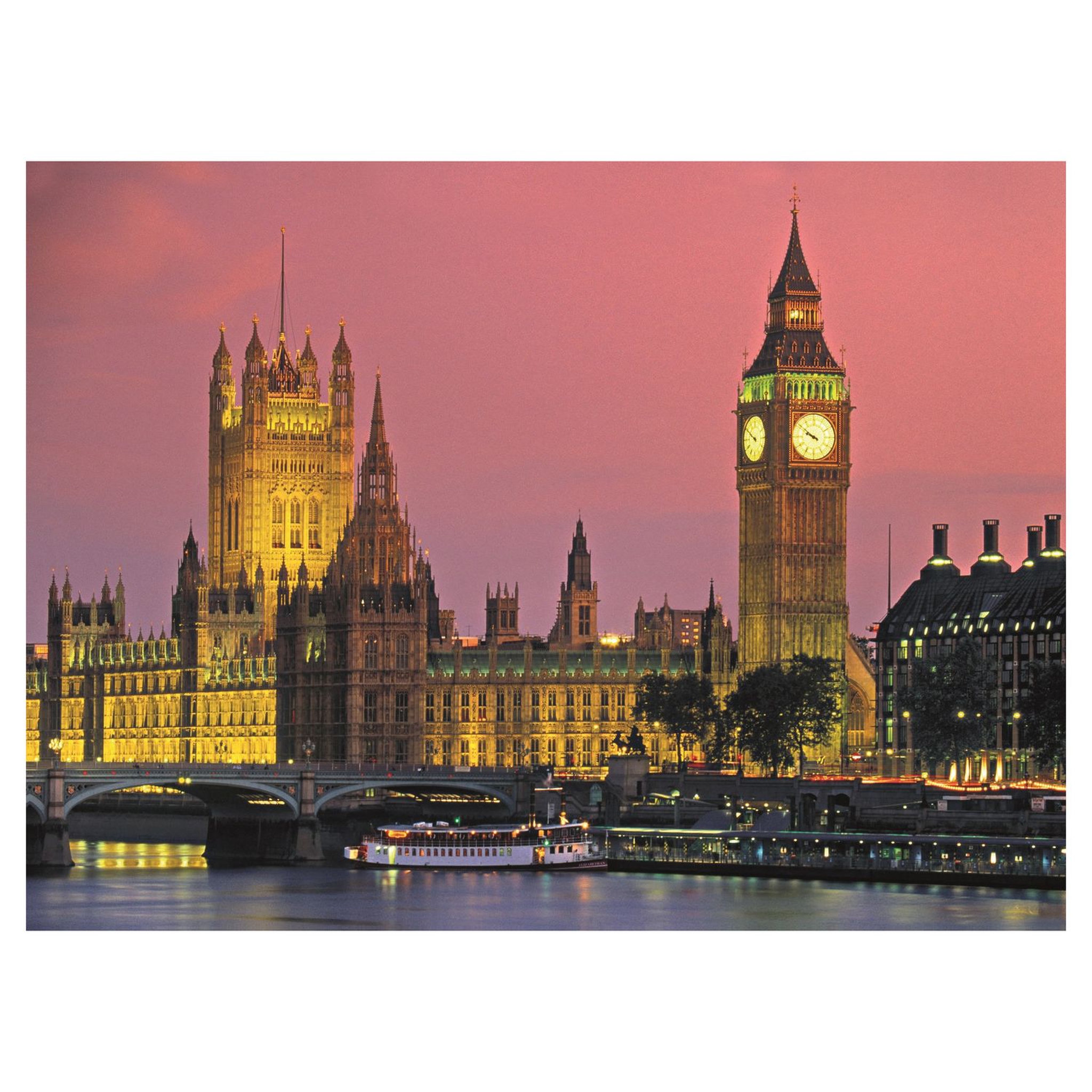 Voir la diapositive 2 : CLEMENTONI Puzzle Londres 500 pièces