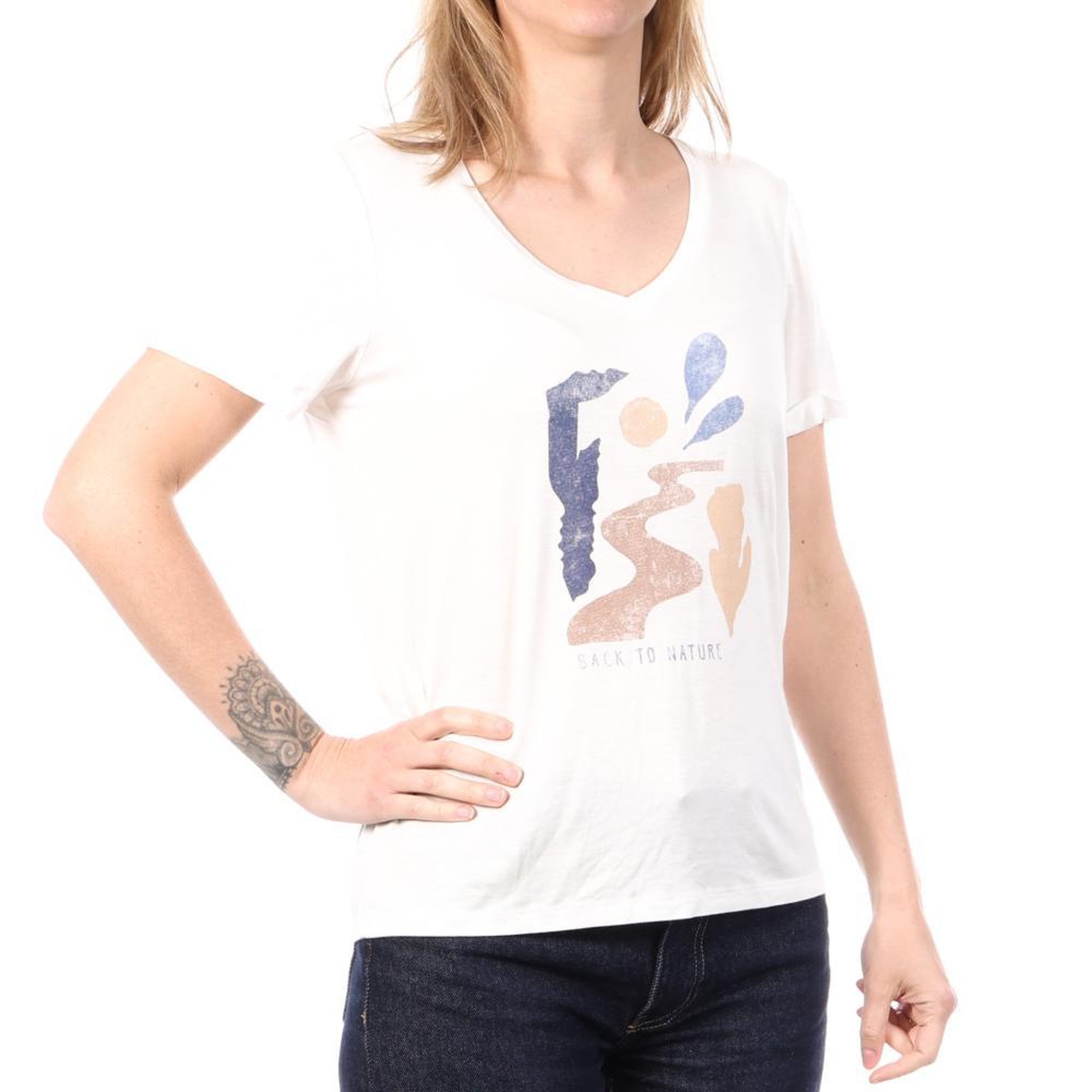 Voir la diapositive 1 : SUN VALLEY T-shirt Blanc Femme Sun Valley PALACIO