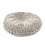 Voir la diapositive 2 : Paris Prix Coussin Rond Design  Viva  43cm Argent