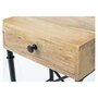HELLIN Table de chevet en bois et métal 1 tiroir - AUGUSTIN