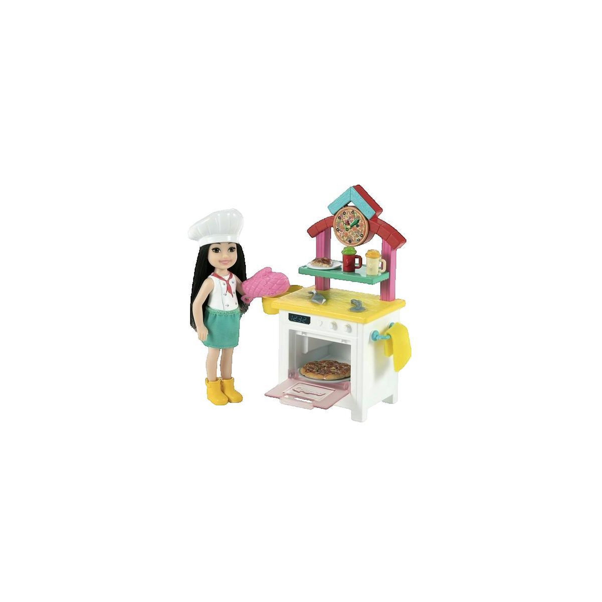 MATTEL Jouet Barbie Chelsea Chef de Pizza